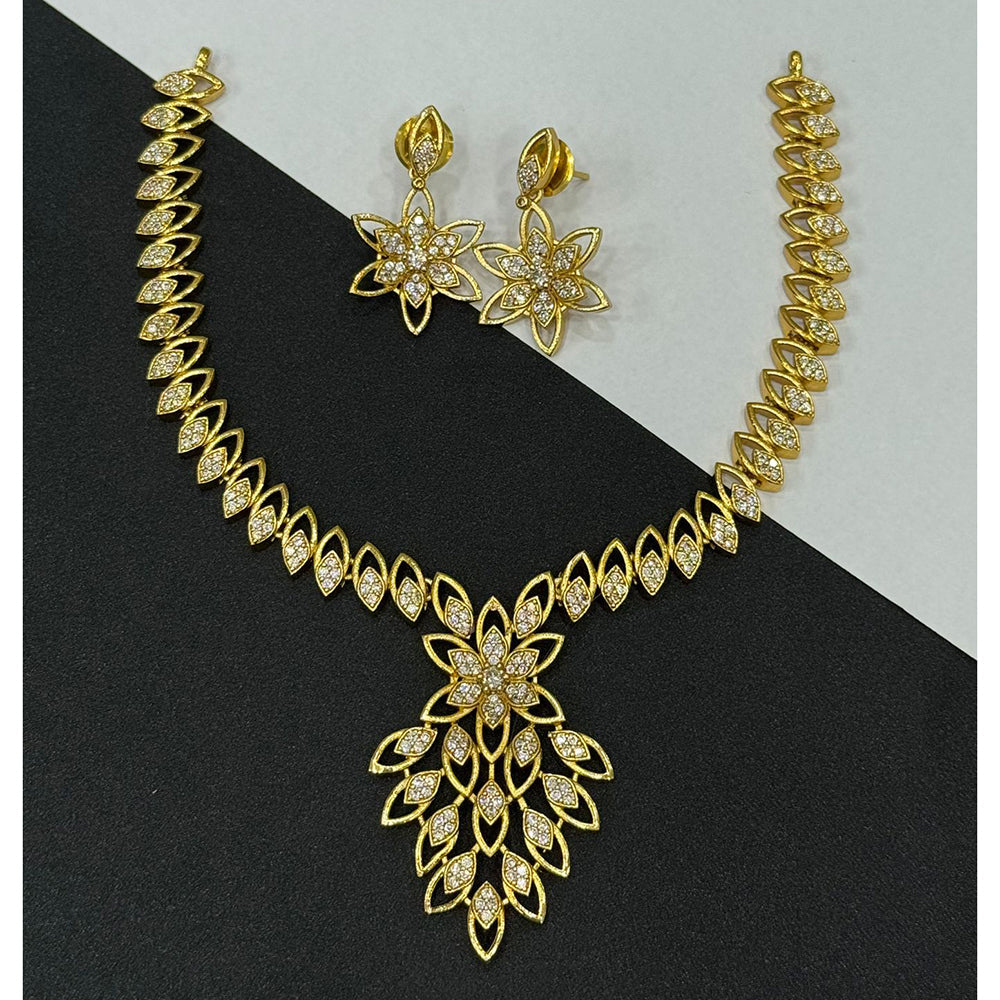 Sona Covering Glamorous Glow Pota Stone Necklace Set