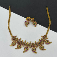 Sona Covering Glamorous Glow Pota Stone Necklace Set