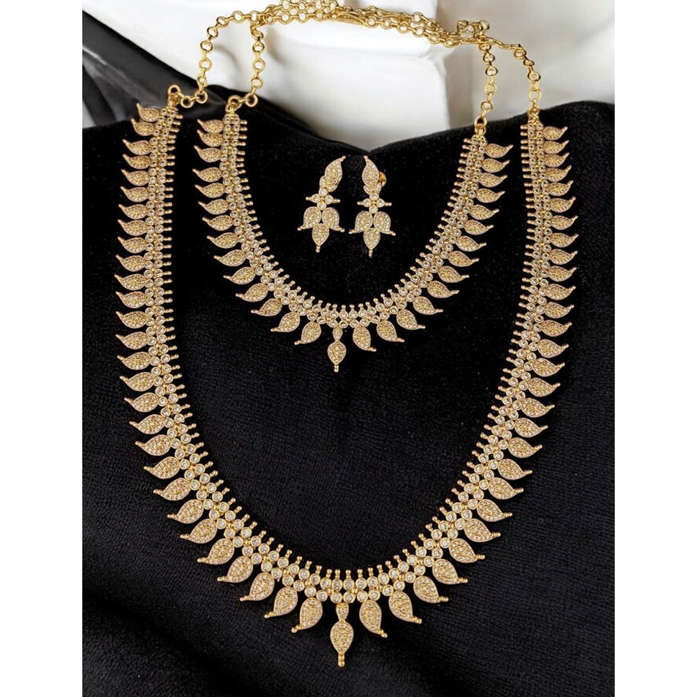 Sona Covering Glamorous Glow Pota Stone Necklace Set