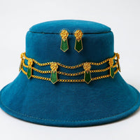 Sona Covering Luxury Statement Choker Necklace Set