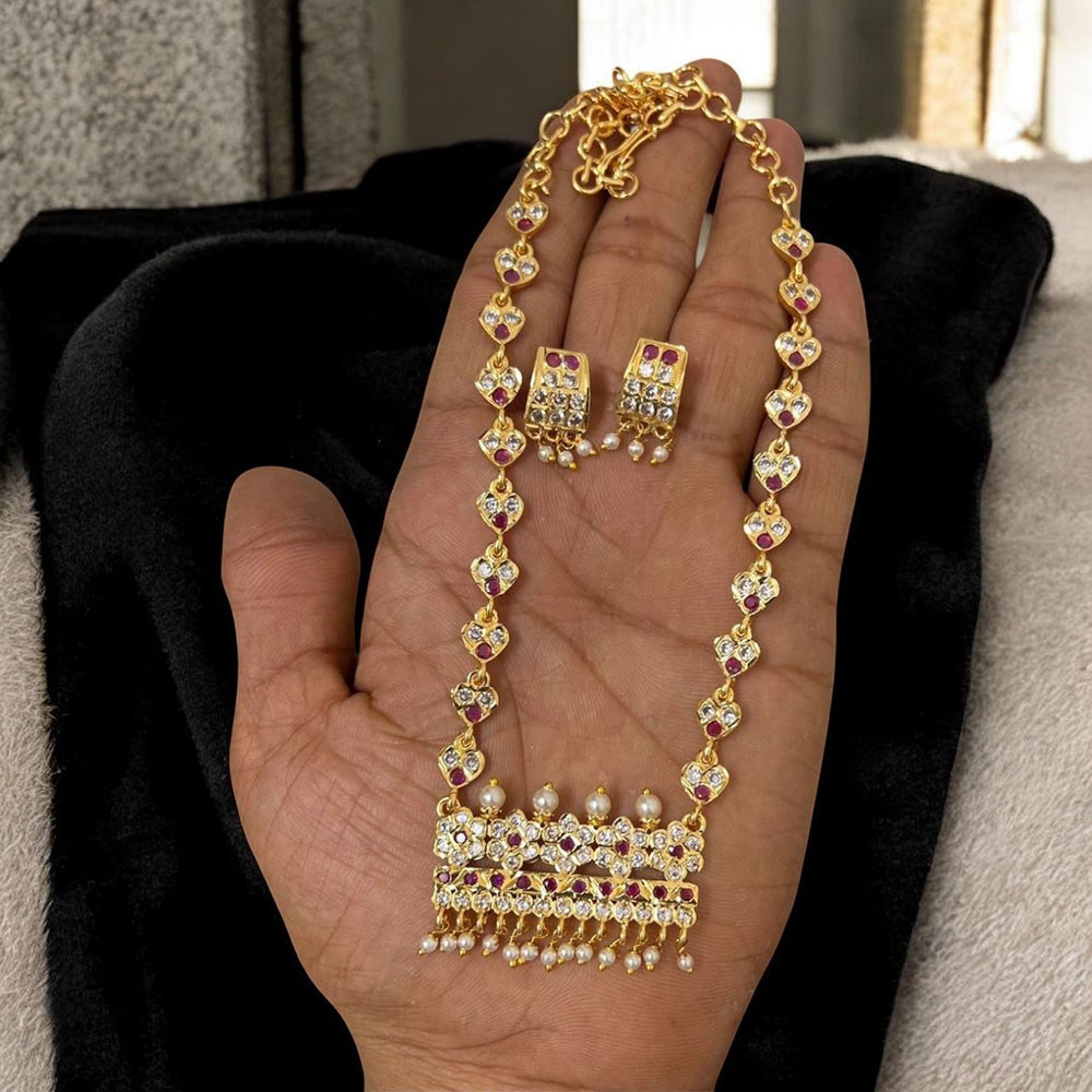 Sona Covering Heritage Austrian Stone Necklace Set