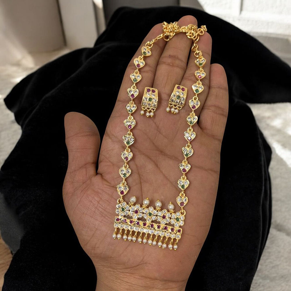 Sona Covering Heritage Austrian Stone Necklace Set