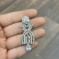 Sona Covering Graceful American Diamond Dangler Earrings