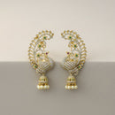 Sona Covering Designer Austrian Stone And Beads Jhumki Earrings