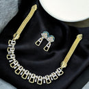 Sona Covering Glamorous Austrian Stone Necklace Set