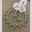 Sona Covering Glamorous Crystal Stone Necklace Set