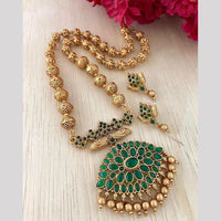 Sona Covering Glamorous Pota Stone And Beads Necklace Set