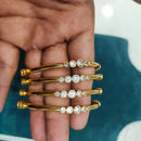 Sona Covering Premium Pota Stone And Austrian Stone Bangles Set