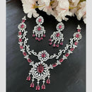 Sona Covering Fashion American Diamond Necklace Set