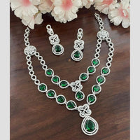 Sona Covering Fashion American Diamond Necklace Set