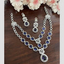 Sona Covering Fashion American Diamond Necklace Set