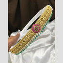 Sona Covering Classic Pota Stone Jadau Chain Kamarbandh