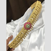 Sona Covering Classic Pota Stone Jadau Chain Kamarbandh