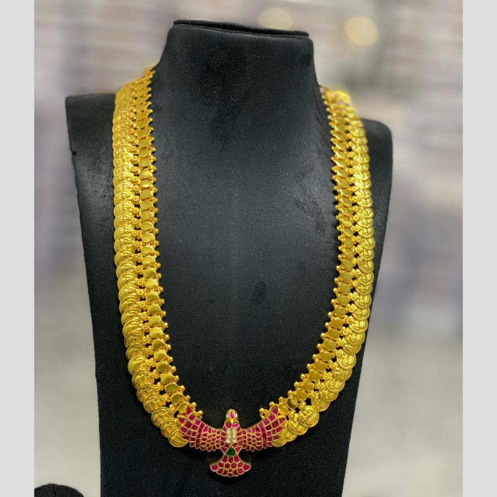 Sona Covering Delicate Pota Stone Long Necklace