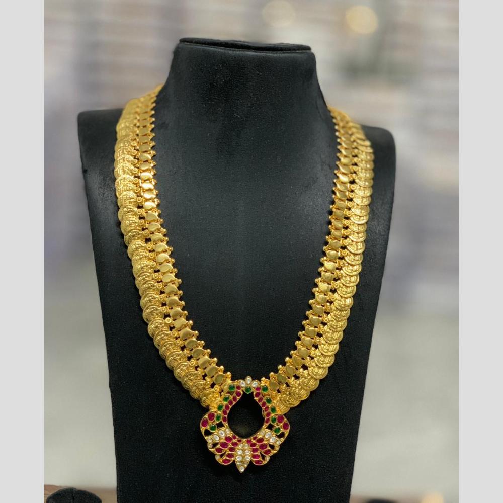 Sona Covering Delicate Pota Stone Long Necklace