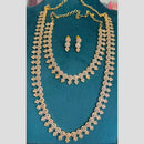 Sona Covering Fancy Austrian Stone Double Necklace Set
