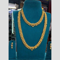 Sona Covering Fancy Austrian Stone Double Necklace Set