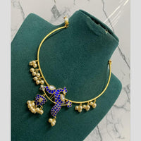 Sona Covering Delicate Pota Stone And Pearl Necklace