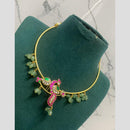 Sona Covering Delicate Pota Stone And Pearl Necklace
