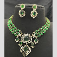 Sona Covering Designer American Daimond Necklace Set