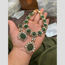 Sona Covering Exquisite Polki Kundan And Austrian Stone Designer Necklace Set