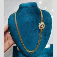 Sona Covering Premium Crystal Stone Maharani Style Long Necklace