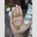 Sona Covering Glamorous Pota Stone And Austrian Stone Necklace Set