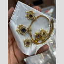 Sona Covering Glamorous Pota Stone And Austrian Stone Pearl Necklace Set
