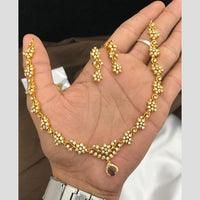 Sona Covering Glamorous Crystal Stone And Austrian Stone Necklace Set