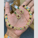Sona Covering Glamorous Crystal Stone And Austrian Stone Necklace Set