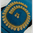 Sona Covering Elegant Pota Stone Designer Long Necklace Set