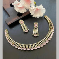 Sona Covering Glamorous Crystal Stone And Austrian Stone Necklace Set