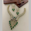 Sona Covering Glamorous Crystal Stone And Austrian Stone Necklace Set