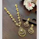 Sona Covering Glamorous Crystal Stone And Austrian Stone Necklace Set