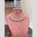 Sona Covering Designer Polki Kundan Stone Jewellery Necklace Set