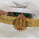 Sona Covering Traditional Pota Stone And Pearl Temple Design Kamarbandh for Women