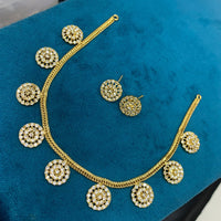 Sona Covering Sparkling Austrian Stone Elegant Necklace Set