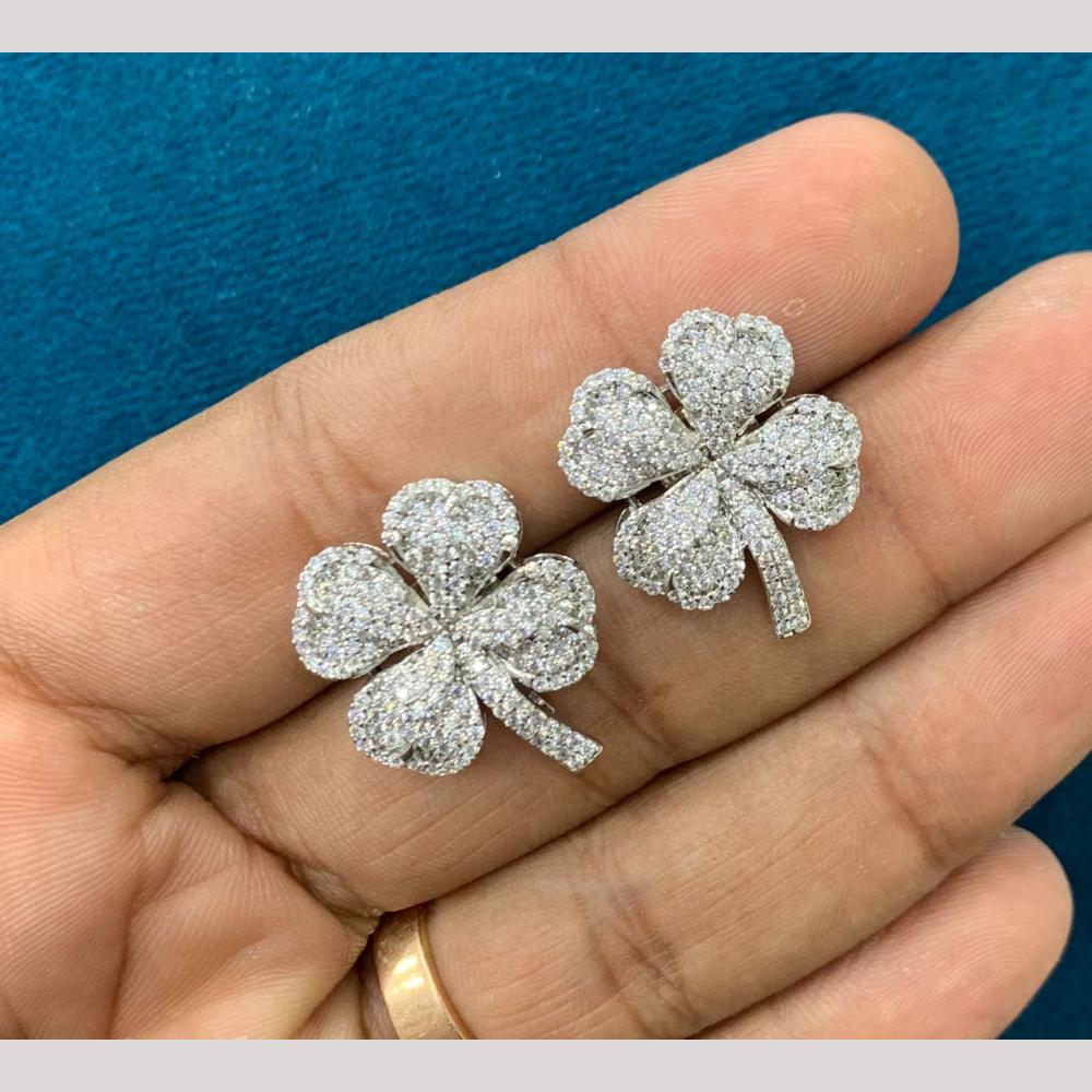 Sona Covering Gorgeous Austrian Stone Party Wear Studs Earrings