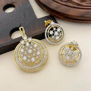 Sona Covering Delicate Austrian Stone Pendant Set For Women