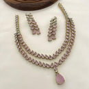 Sona Covering Designer American Daimond Necklace Set
