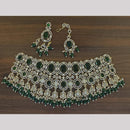 Sona Covering Designer American Daimond Choker Necklace Set