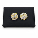 Sona Covering Sparkle Austrain Stone Studs Earrings