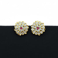 Sona Covering Sparkle Austrain Stone Studs Earrings