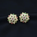 Sona Covering Sparkle Austrain Stone Studs Earrings