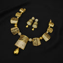 Sona Covering Glamorous Austrian Stone Necklace Set