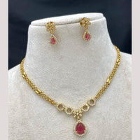 Sona Covering Glamorous Austrian Stone Necklace Set
