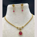 Sona Covering Glamorous Austrian Stone Necklace Set