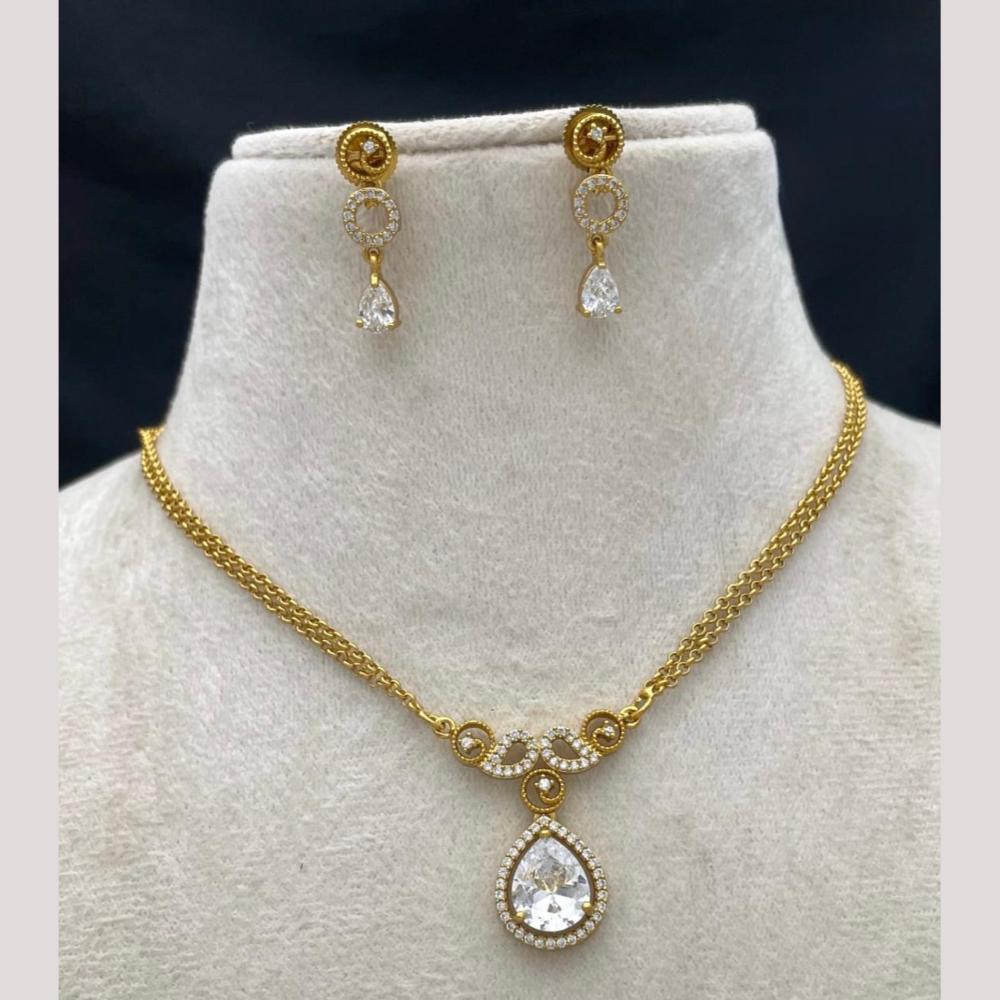 Sona Covering Glamorous Austrian Stone Necklace Set