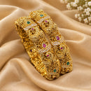 Sona Covering Elegance Glow Pota Stone Bangles Set