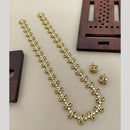 Sona Covering Elegant Pota Stone Long Necklace Set